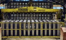  Inside the Mt. Holly smelter in South Carolina, US