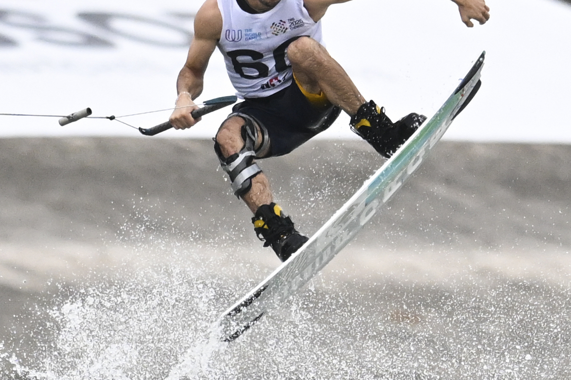 (SP)CHINA-CHENGDU-THE WORLD GAMES 2025-WATERSKI & WATERBOARD-MEN-WAKEBOARD FREESTYLE-QUALIFICATION (CN)