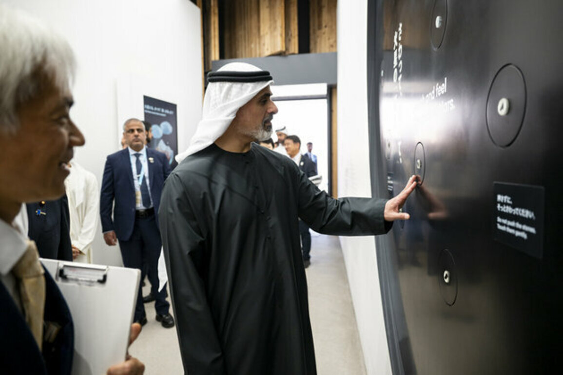 Crown Prince of Abu Dhabi visits Japan Pavilion at Expo 2025 Osaka