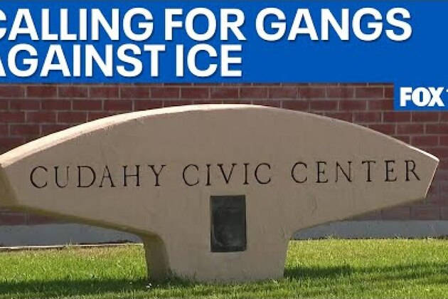 Did Calif. vice mayor call on street gangs to organize against ICE&quest;