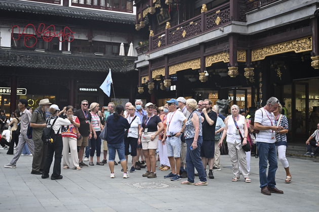 CHINA-SHANGHAI-NATIONAL DAY HOLIDAY-INBOUND TOURISM (CN)