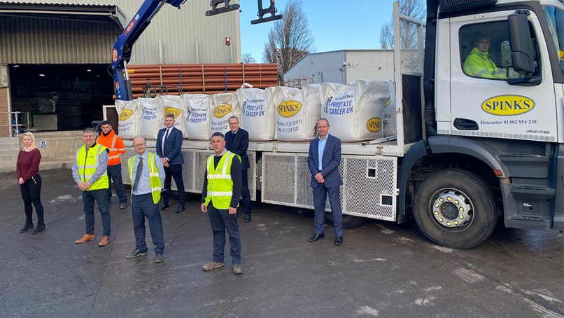 A E Spink builds partnership with Prostate Cancer UK
