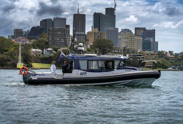 Australian Federal Police launch new vessel to serve Sydney Harbour