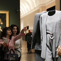 ITALY-MILAN-FASHION-GIORGIO ARMANI-EXHIBITION