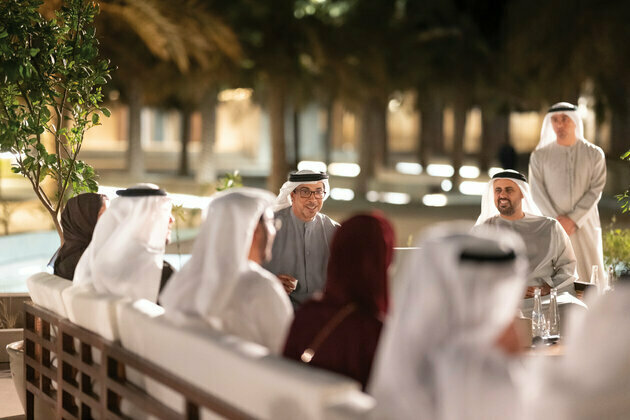 Mansour bin Zayed attends Abu Dhabi Government's Ramadan evening at Qasr Al Hosn