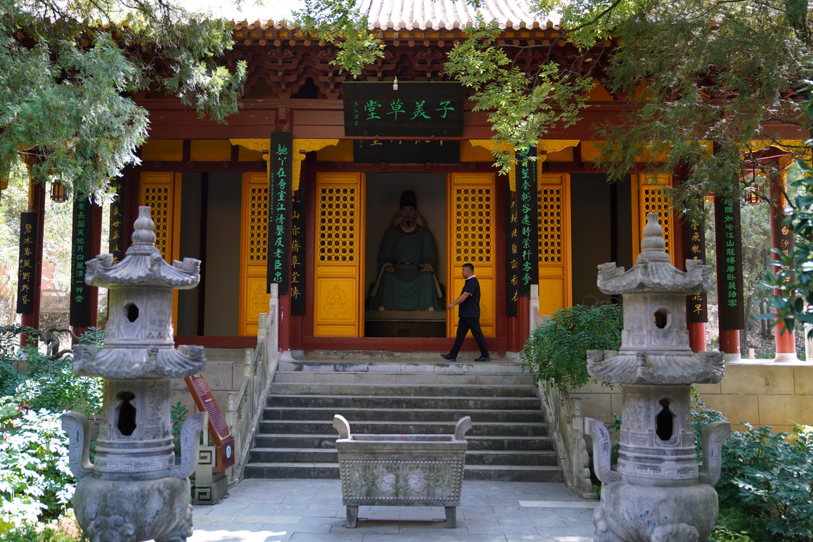 CHINA-GANSU-CHENGXIAN COUNTY-MEMORIAL SITE OF ANCIENT CHINESE POET DU FU (CN)