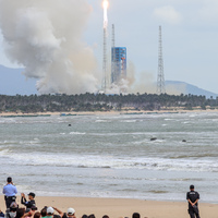 (EyesOnSci) CHINA-HAINAN-LOW EARTH ORBIT SATELLITE GROUP-LAUNCH (CN)