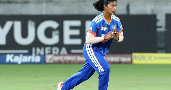 Sree Charani hails 'natural talent' Prema Rawat after India's 7-wicket rout of Pakistan
