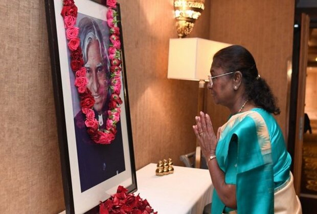 President Droupadi Murmu pays tributes to ex-President Dr APJ Abdul Kalam on his birth anniversary