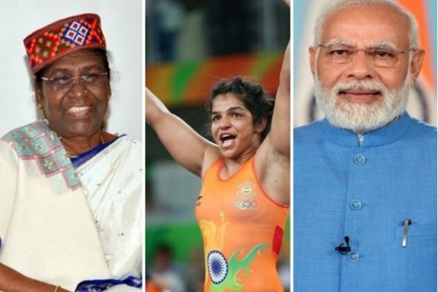 President Murmu, PM Modi laud wrestler Sakshi Malik on gold medal win