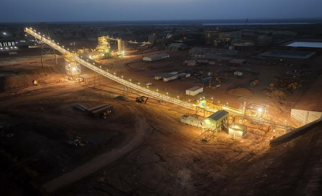 Kiaka, WAF's second mine, taking shape