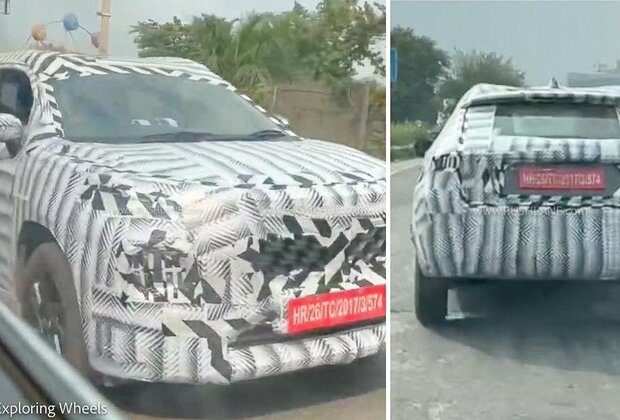 2023 Maruti Baleno SUV Cross Spied Taking On Bad Roads