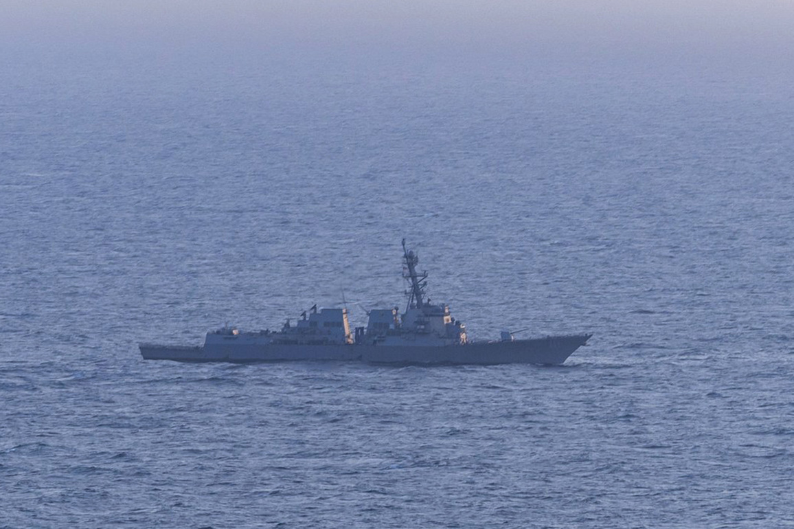 USS Spruance forces Iranian cargo vessel to turn back amid ongoing naval blockade: US Central Command