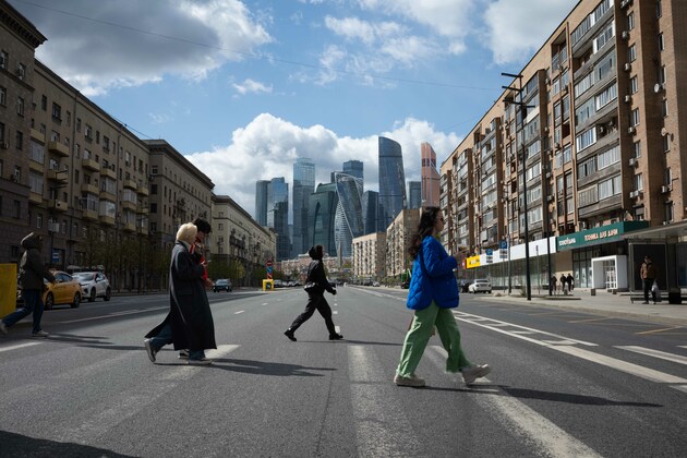(WorldInFocus)RUSSIA-MOSCOW-CITY VIEW