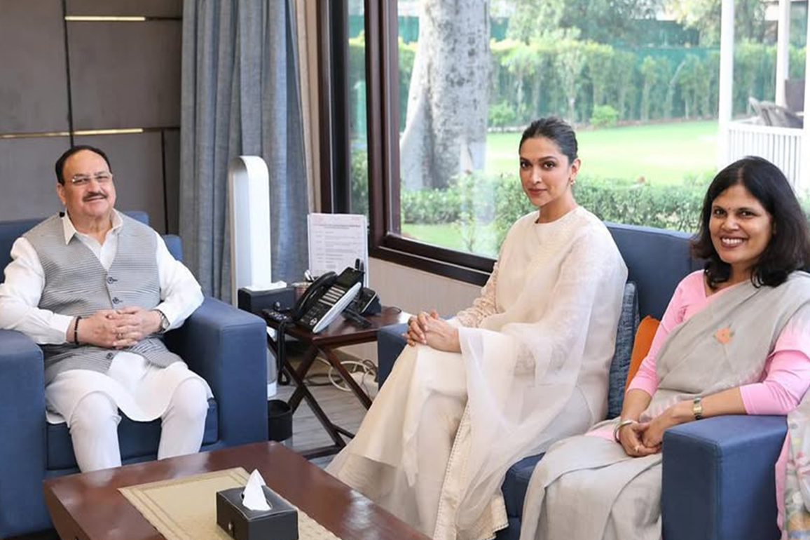 "Led by PM Modi, our nation has taken meaningful steps...," says Deepika Padukone after being appointed as India's first Mental Health Ambassador