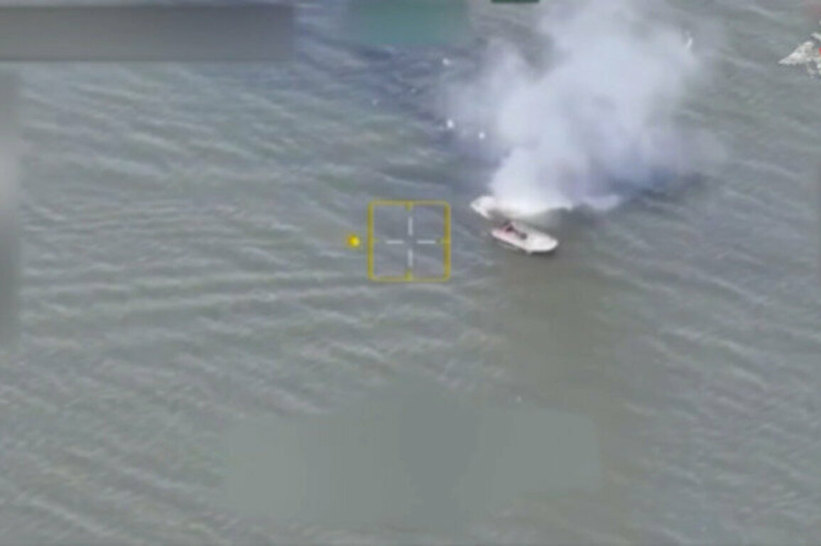 WATCH Russian drones take out speedboat carrying Ukrainian sabotage group