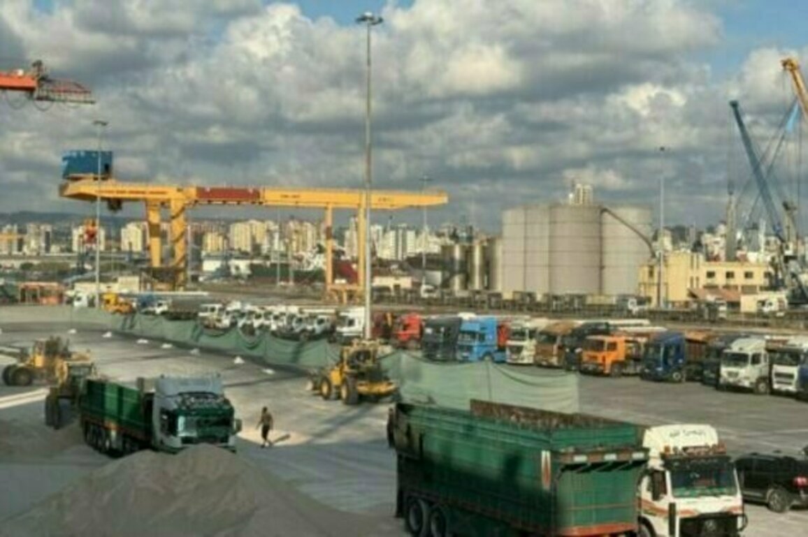 Fifth phosphate ship begins loading at Tartous Port for export