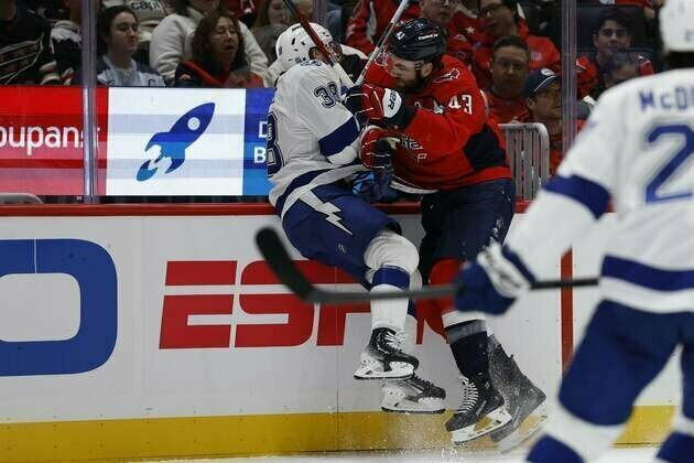 Jakob Chychrun's OT winner propels Capitals past Lightning