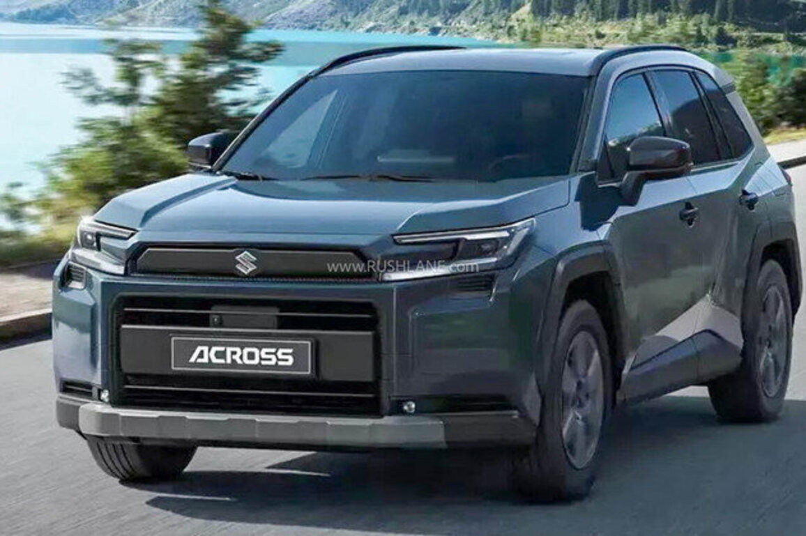 2026 Suzuki Across SUV Revealed  Rebadged Toyota RAV4 Hybrid