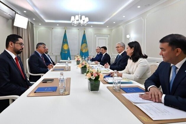 President of Kazakhstan meets with WMO President to discuss climate cooperation, water security, UAE-Kazakhstan cloud seeding project