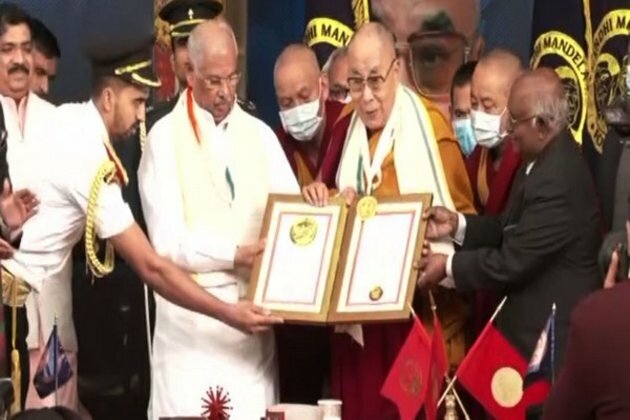Gandhi Mandela Foundation honours Dalai Lama with peace prize