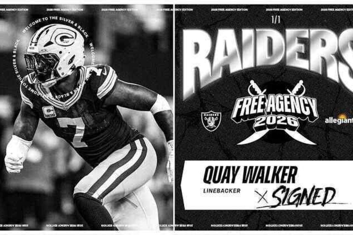 Raiders sign LB Quay Walker