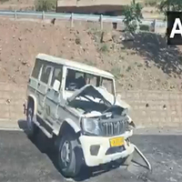 J-K: Vehicle in Congress MLA Ghulam Ahmed's cavalcade collides with truck in Ramban