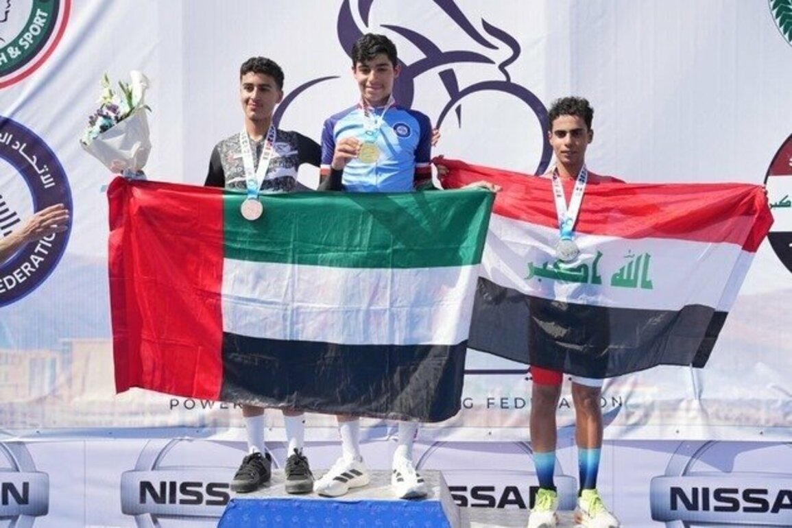 UAE's cyclist Amiri crowned Arab champion in Arab Cycling Championship in Iraq