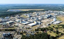 Aerial view of BASF's Schwarzheide complex