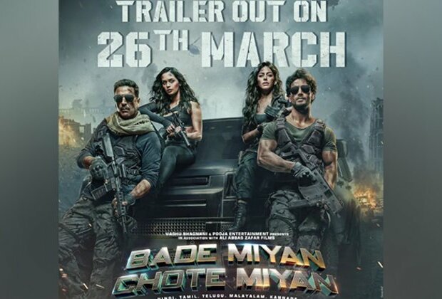 Akshay Kumar-Tiger Shroff starrer Bade Miyan Chote Miyan trailer to be out on this date