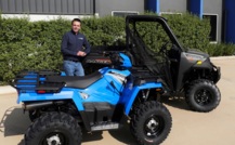  Polaris will remove its quad bikes from the Australian market. Image courtesy Polaris.