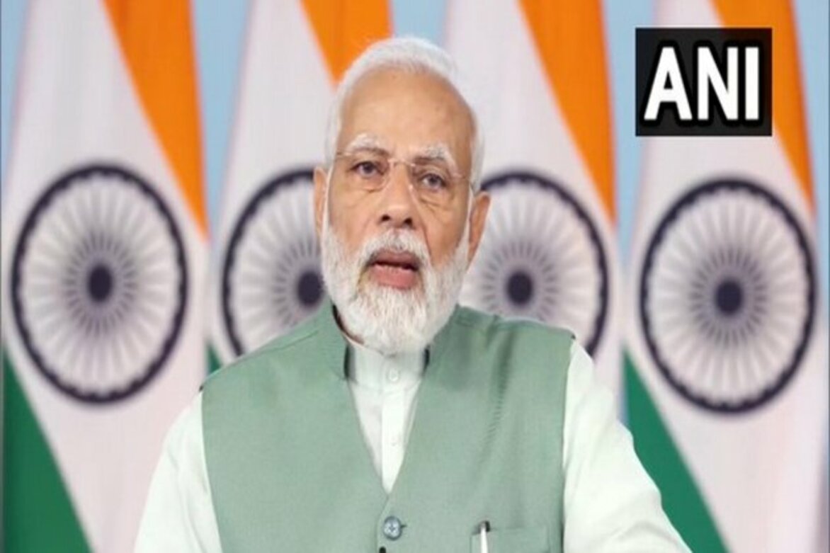 "Headlines today about corrupt protesting action against them": PM Modi takes dig at Oppn