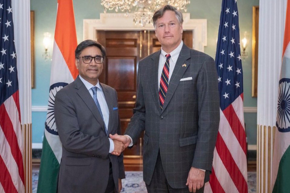 FS Misri holds talks with US Dy Secy of State on upcoming Indio-US engagements