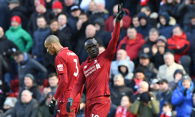 Firmino, Mane keep Liverpool in touch with Man City Firmino, Mane keep Liverpool in touch with Man City
