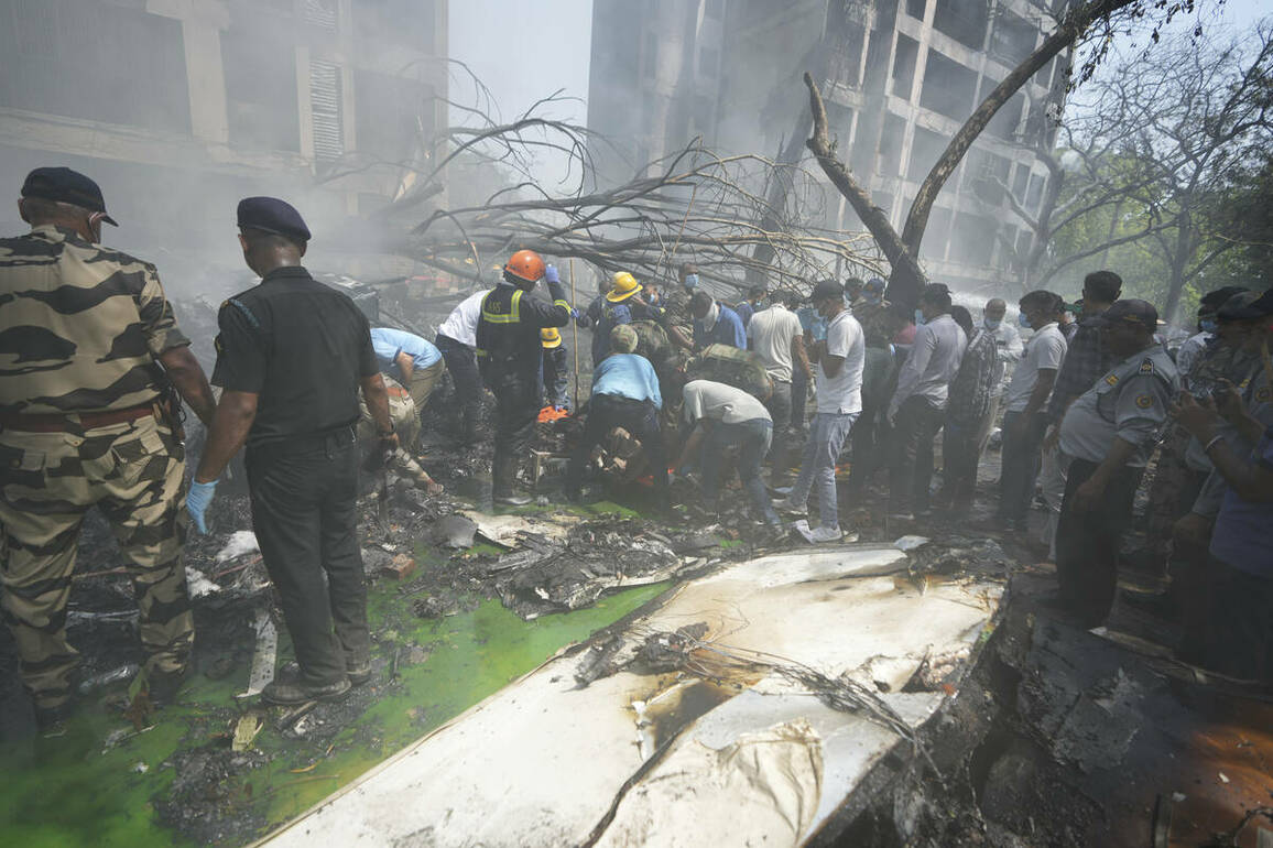 Air India flight with more than 240 aboard crashes; flight bound for London  and World