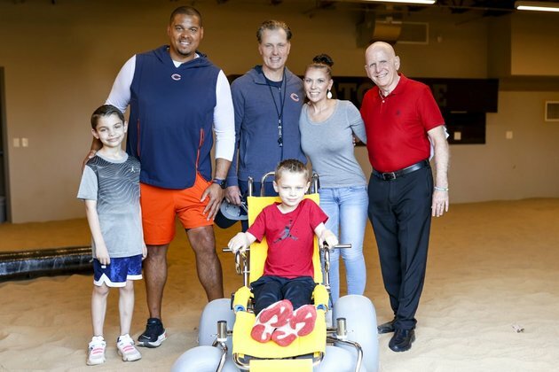 Roberts family grateful after receiving special gift from Bears