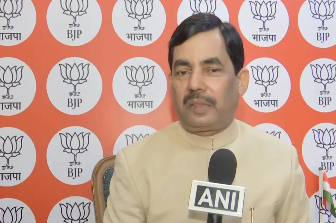 "It's all happening on TMC's directives": BJP's Shahnawaz Hussain slams Mamata Govt over Babri Masjid foundation stone laid in Murshidabad