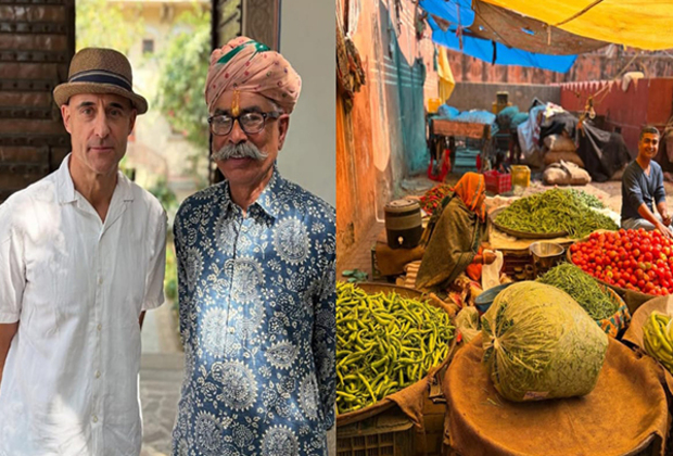 Mark Strong visits Jaipur for first time, shares stunning pics from Hawa Mahal