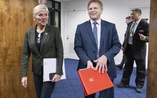 Grant Shapps in Washington DC last month visiting his US counterpart Senator Granholm | Credit: Rosie Hallam / DESNZ