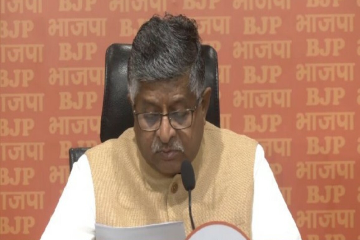 BJP's Ravi Shankar Prasad launches all out attack on Congress leaders for insulting statements on Pahalgam attack