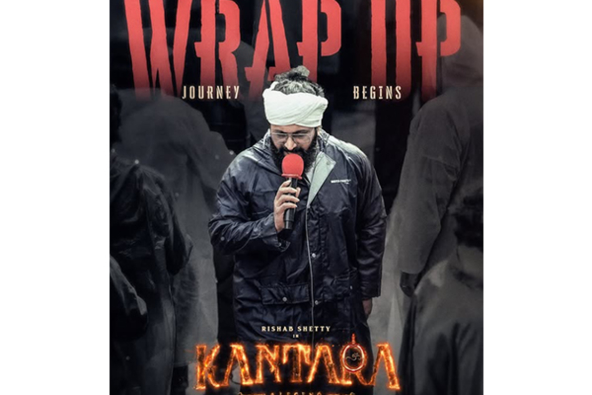 Risabh Shetty wraps up shooting for 'Kantara Chapter 1'