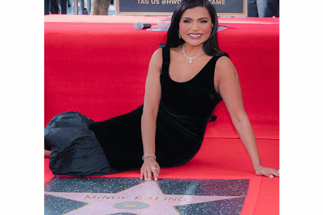 "I can't believe how lucky I am..": Mindy Kaling shares gratitude note post Hollywood Walk of Fame honour