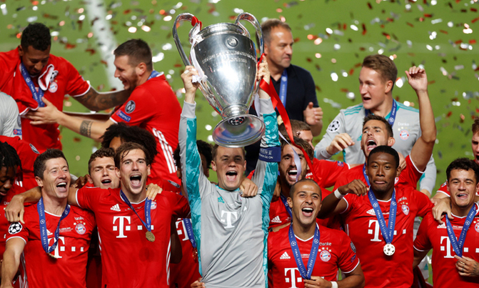 Bayern Munich beat PSG to win Champions League