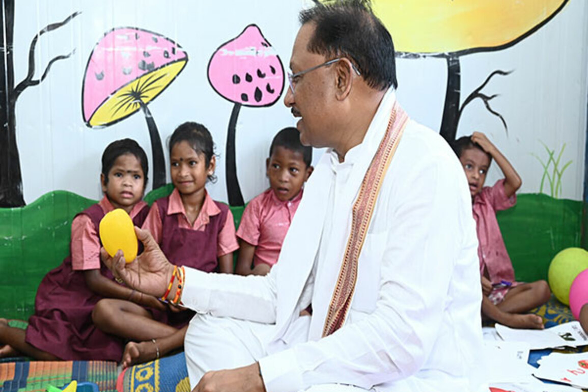 Chhattisgarh: Chief Minister Vishnu Deo Sai visits Dantewada ahead of Sushasan Tihar campaign