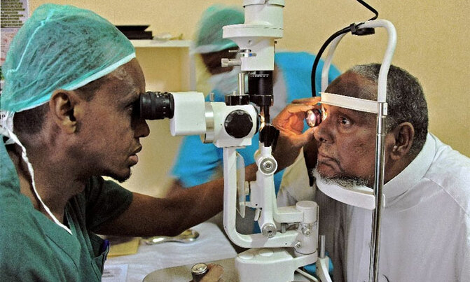 Mulago overwhelmed with patients with eye conditions Mulago overwhelmed with patients with eye conditions