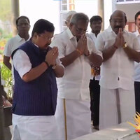 Newly appointed BJP working president, Nitin Nabin, pays visit to Sri Aurobindo Ashram in Puducherry