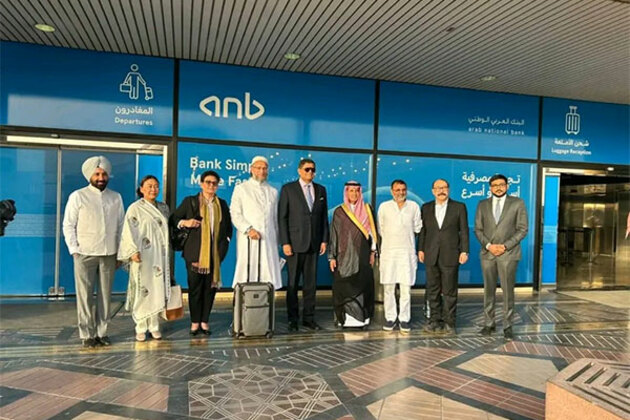 All-party delegation led by BJP MP Baijayant Panda arrives in Riyadh