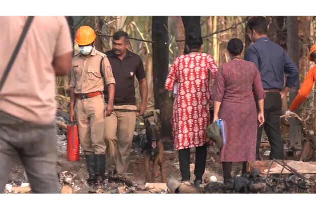 Keralam: Probe begins into Thrissur fireworks storage fire; MoS Suresh Gopi visits site
