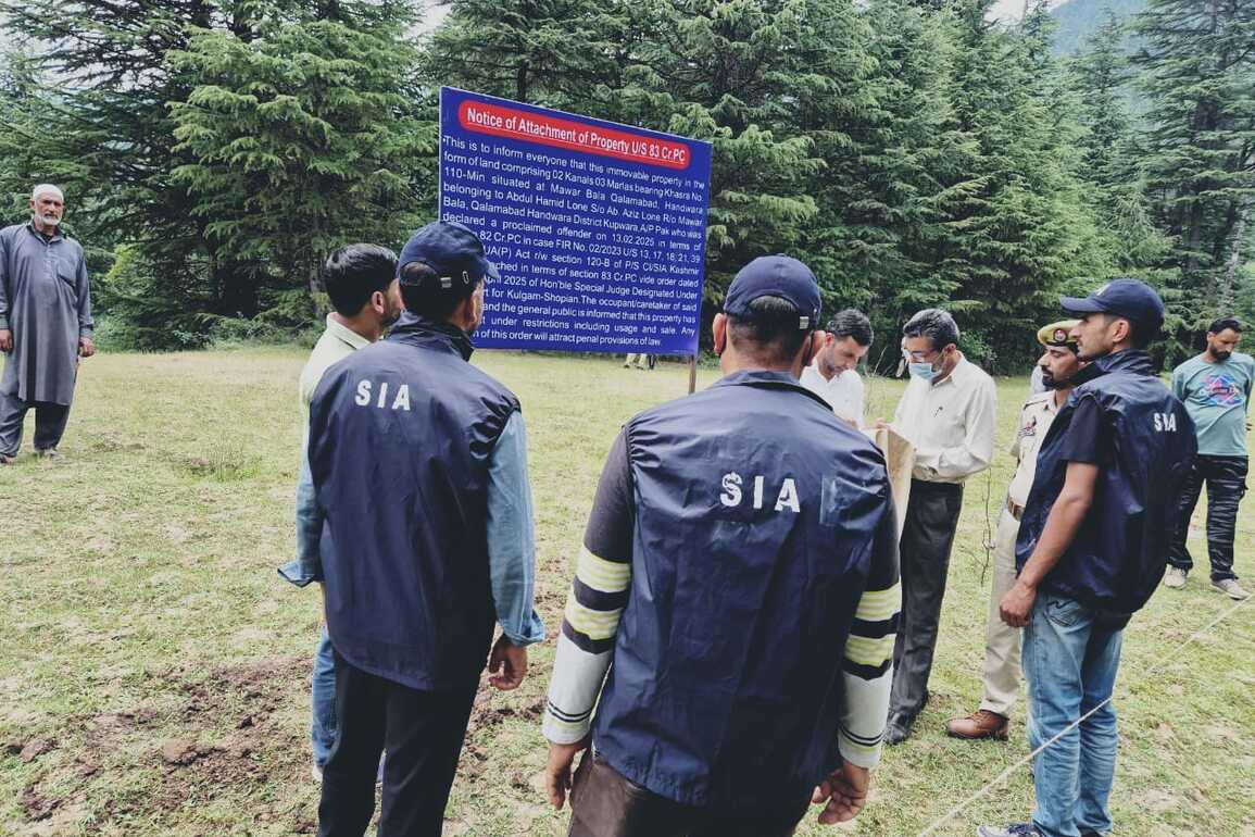 J-K: SIA attaches property of Pakistan-based terrorist in Kupwara