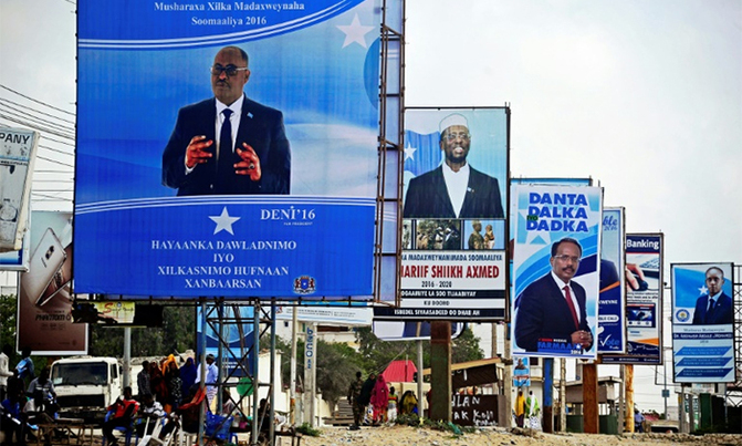 Mogadishu on lockdown for president's inauguration Mogadishu on lockdown for president's inauguration